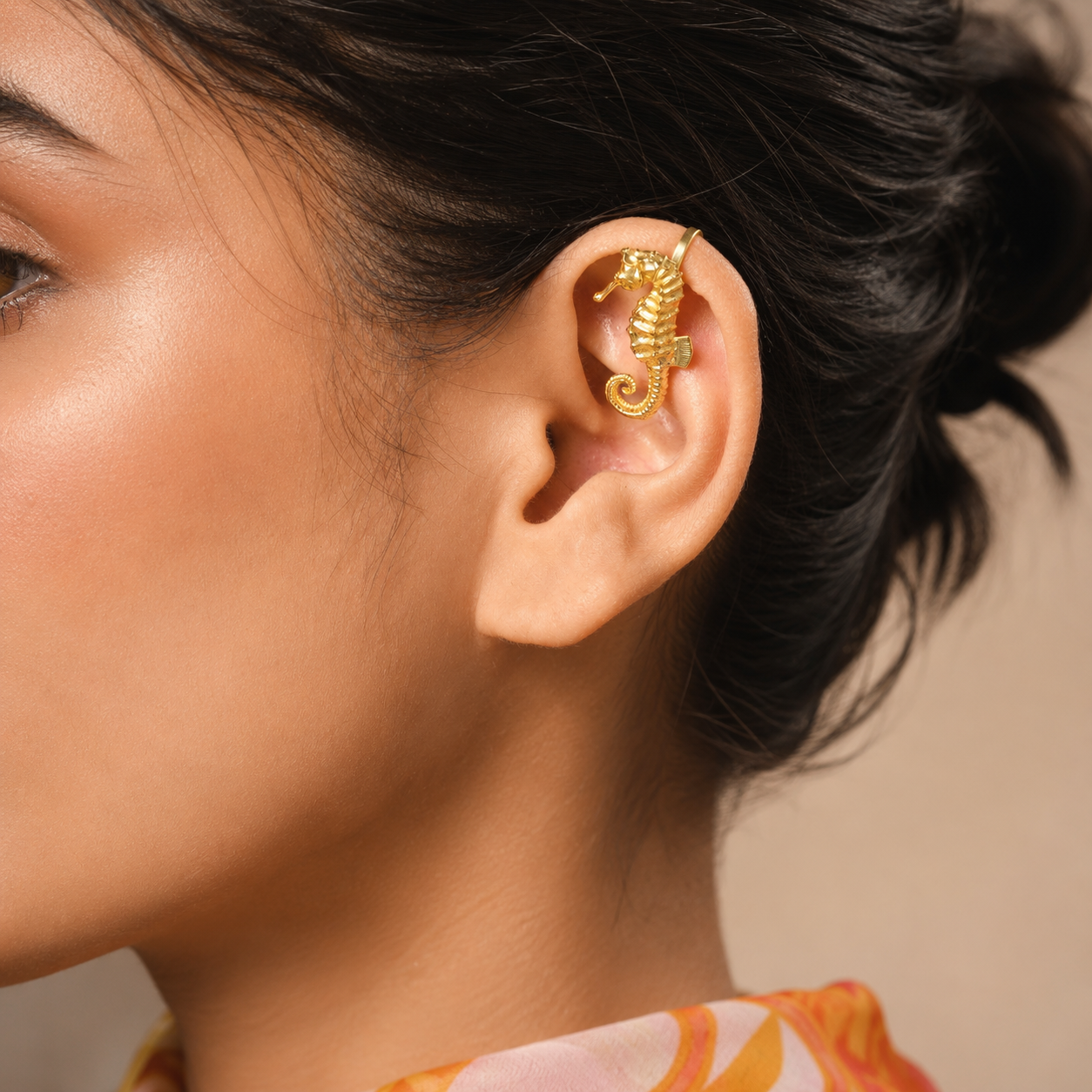 Seahorse Ear Cuff