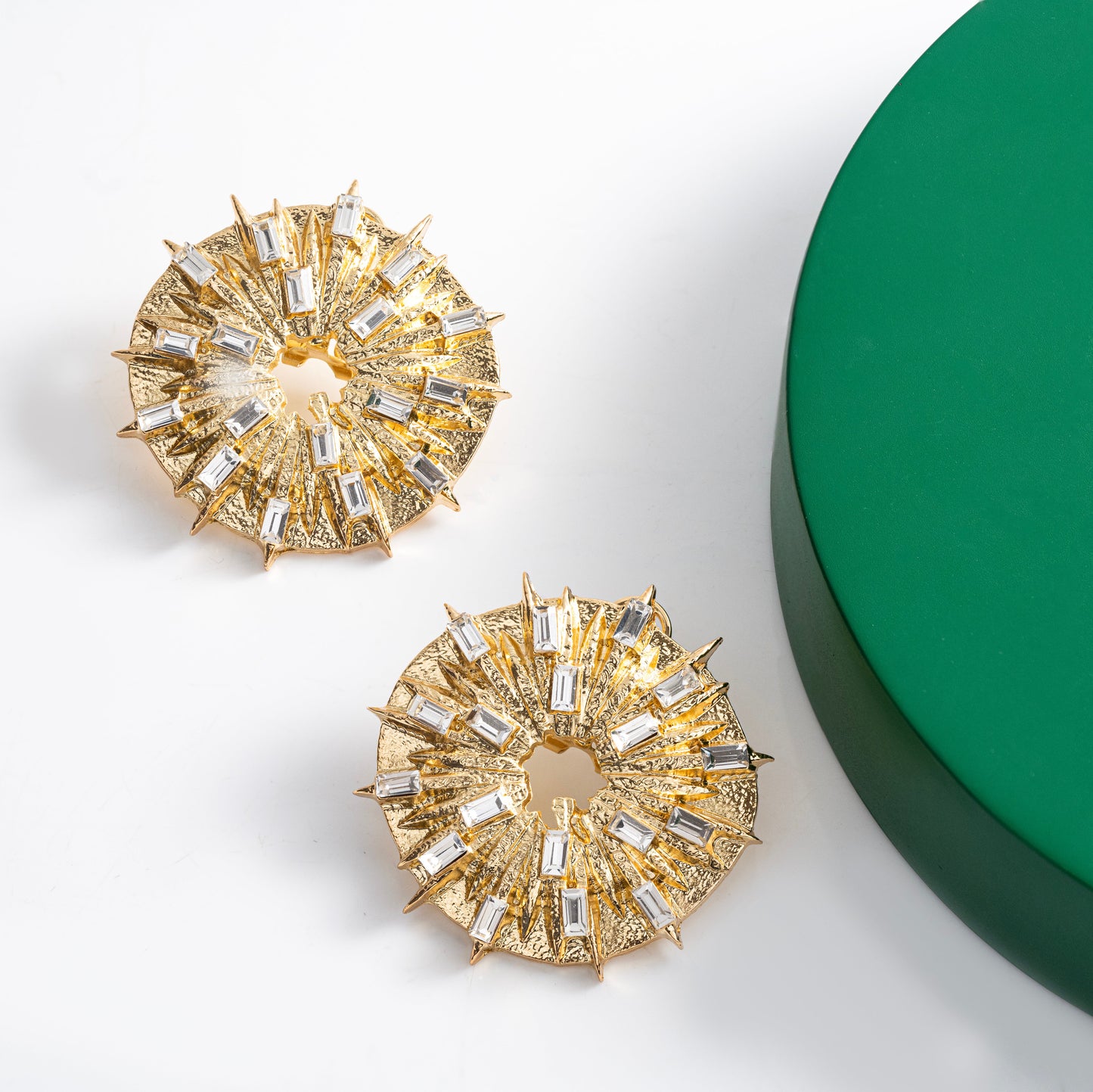 Diamond Starburst Earrings