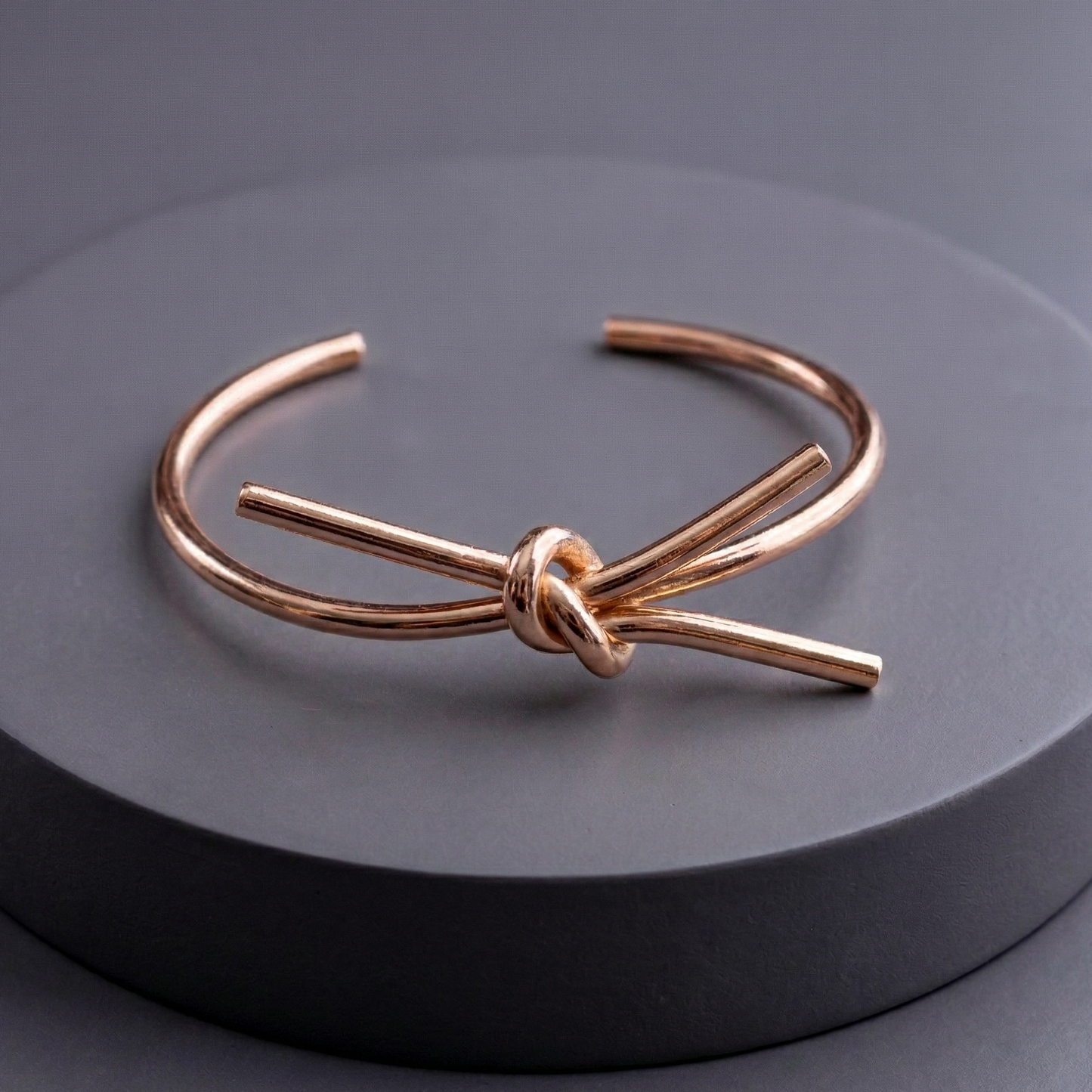 open-ended adjustable cuff bracelet in gold plating
