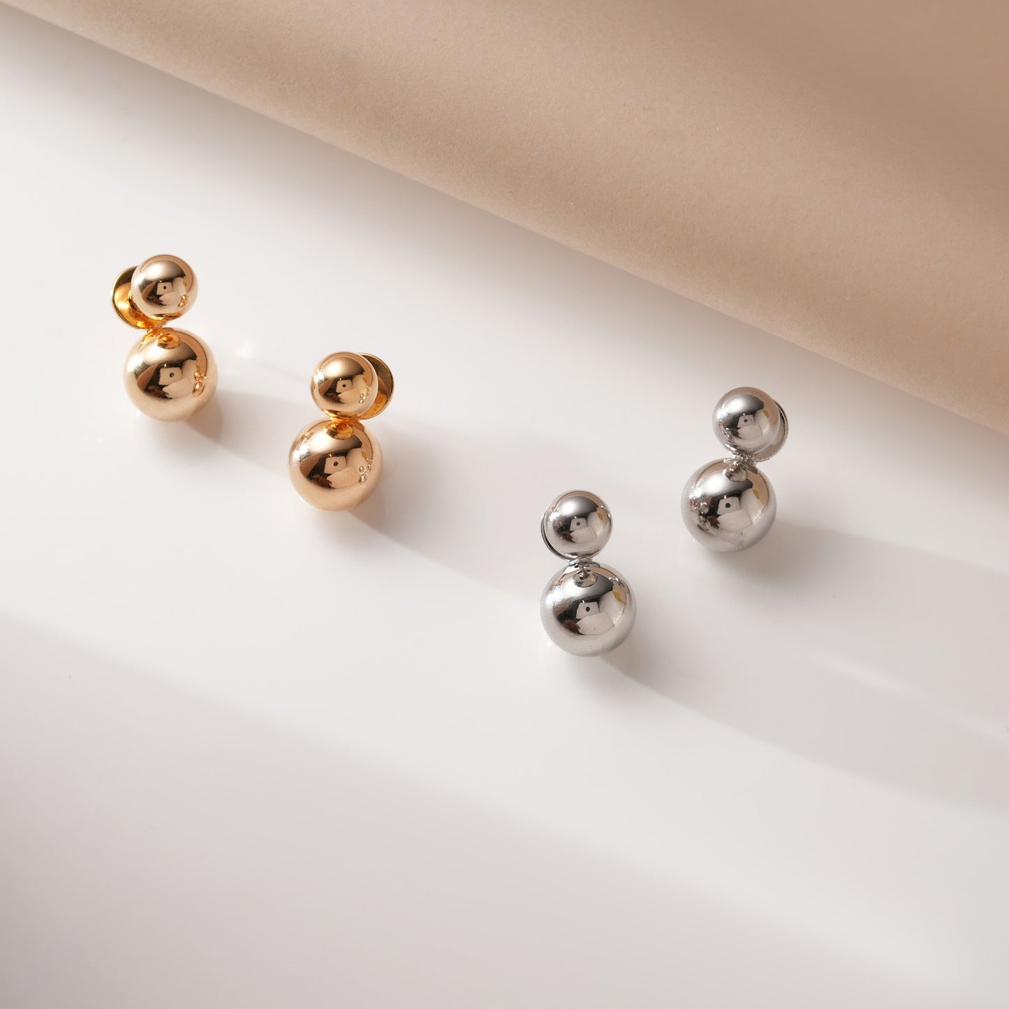 Orb Drop Earrings