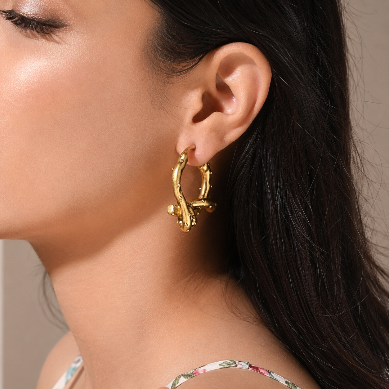 Pretzel Knot Earrings