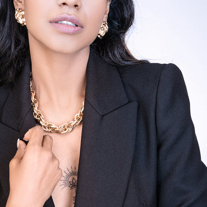 Chunky Interlinked Necklace