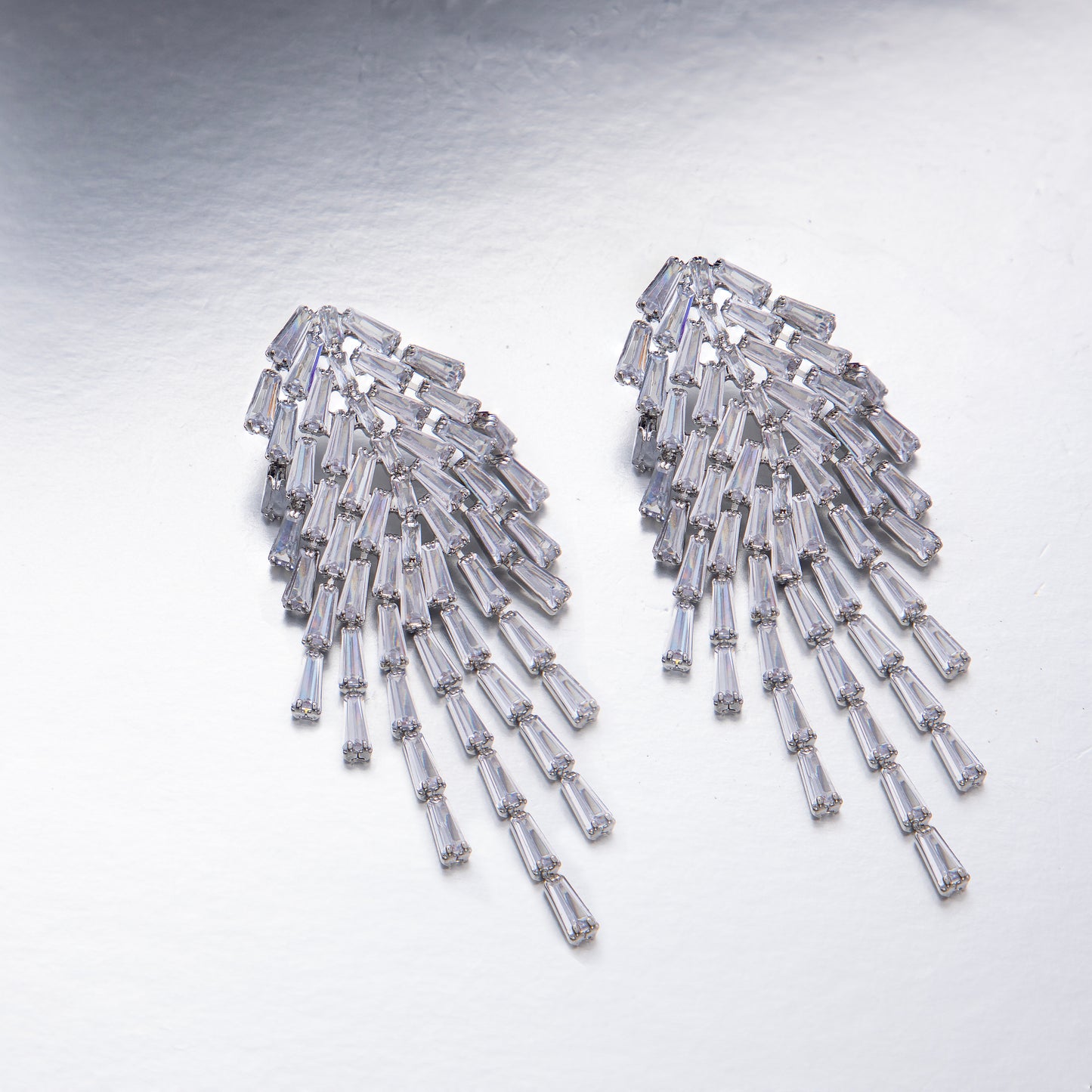Baguette Cocktail Earrings