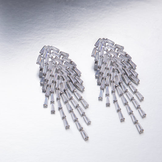 Baguette Cocktail Earrings