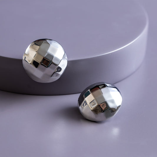 Disco Dome Studs (silver)