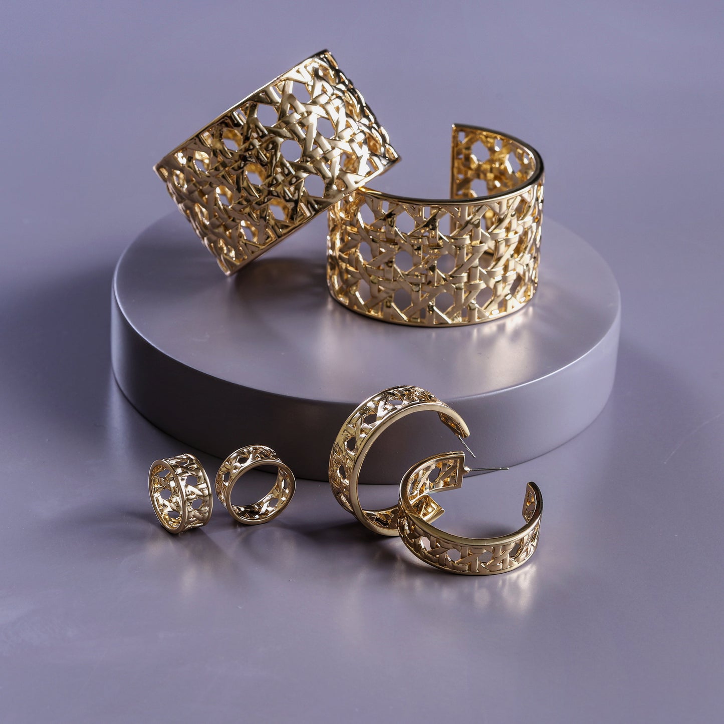 Rattan Textured Ring