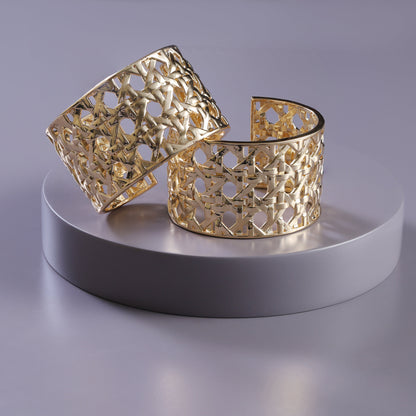 Rattan Textured Cuff