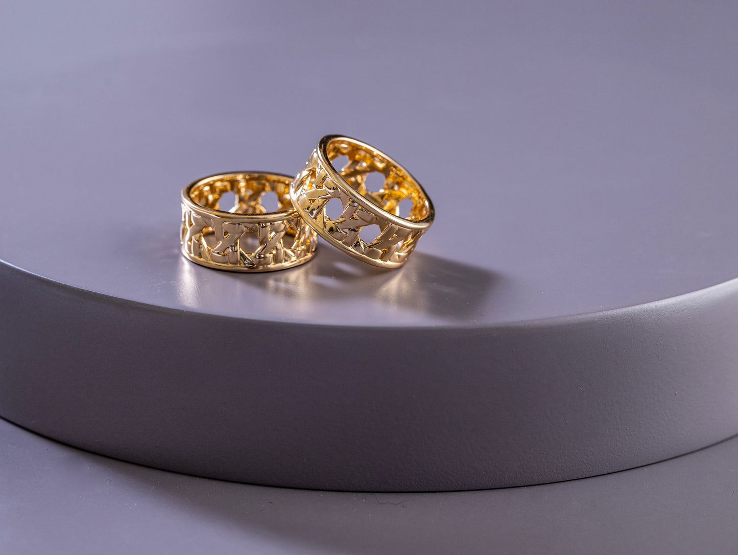 Rattan Textured Ring