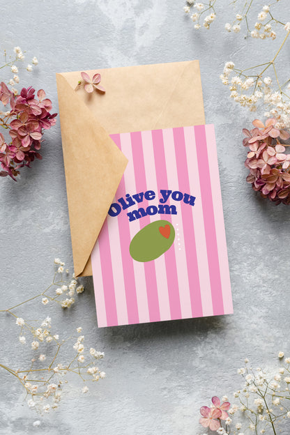 Cheesy Card for Mom