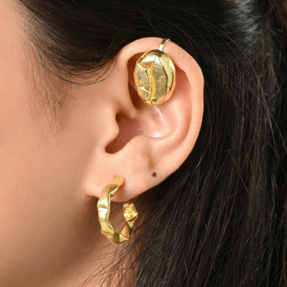Coffee Bean Ear Cuff