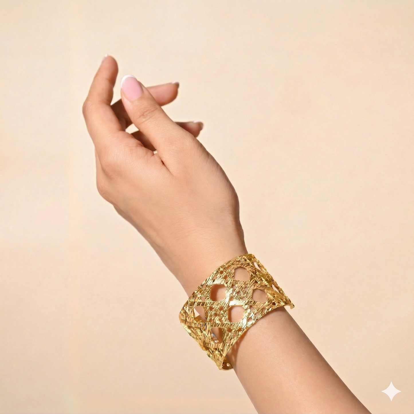 Basket Weave Matte Cuffs