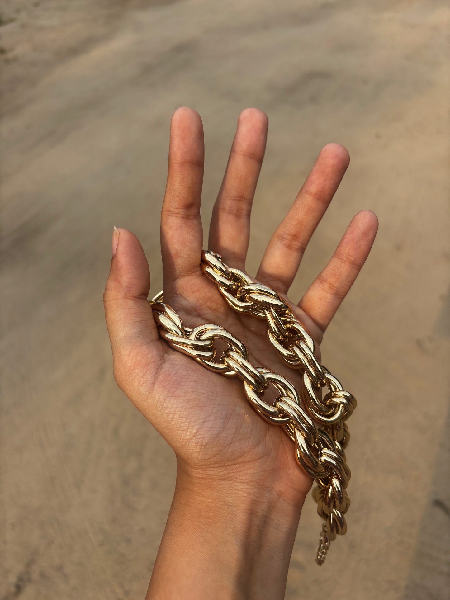 Chunky Interlinked Necklace
