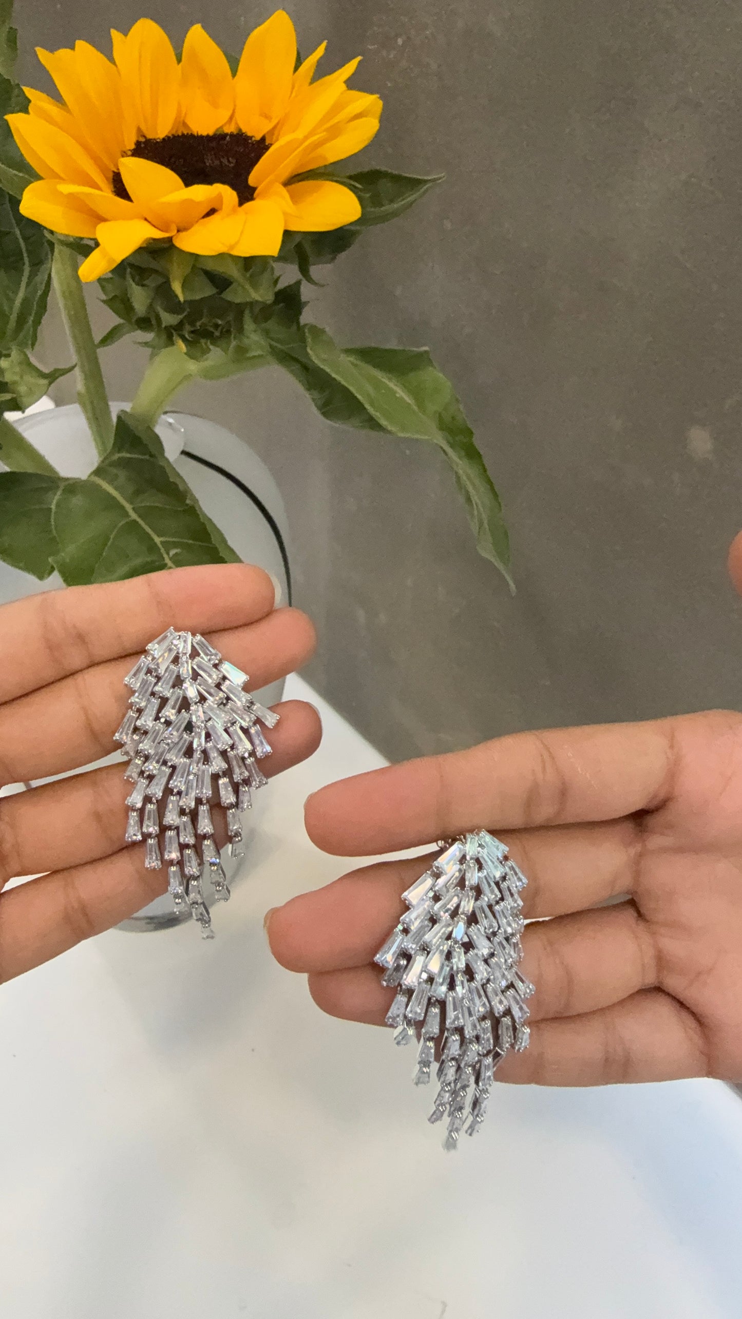 Baguette Cocktail Earrings