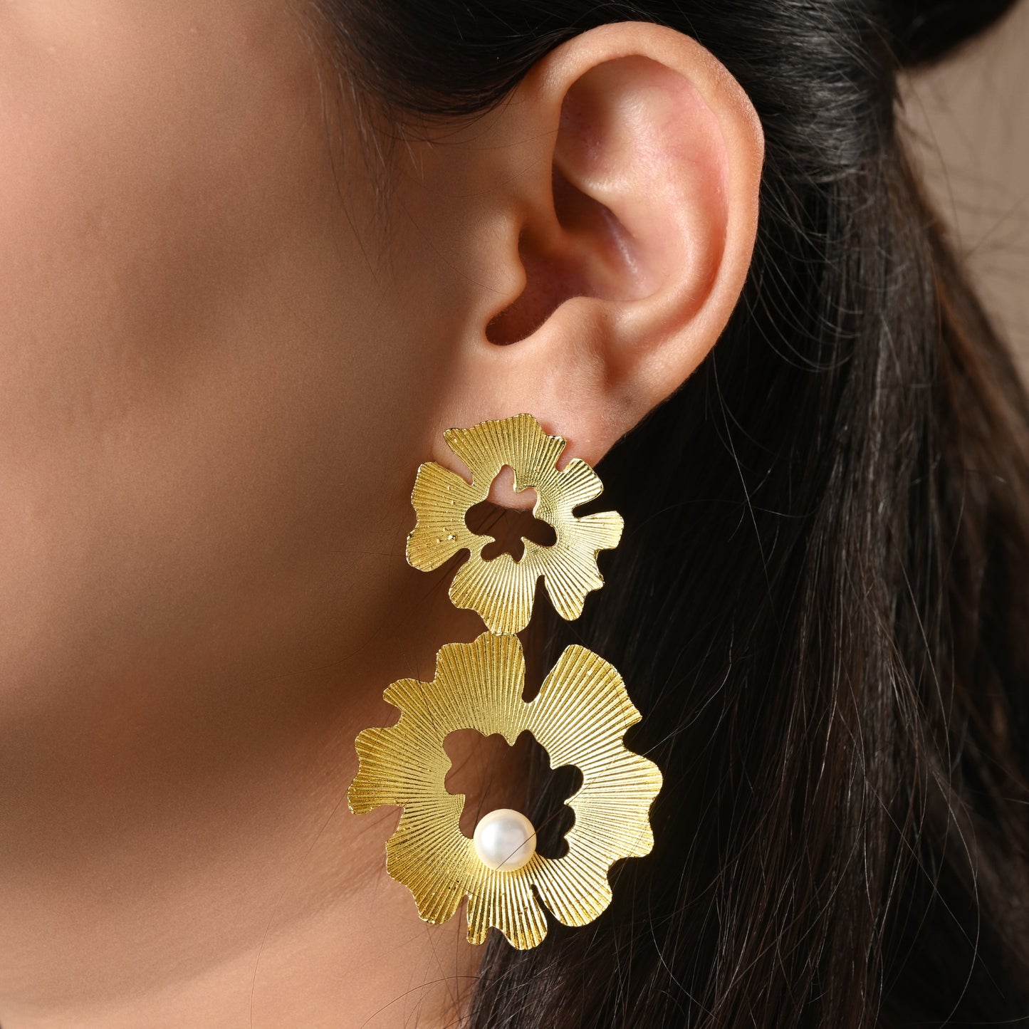 Double Bloom Earrings