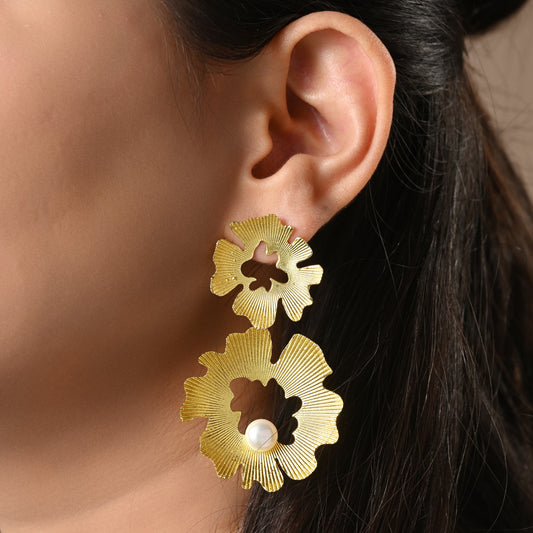 Double Bloom Earrings