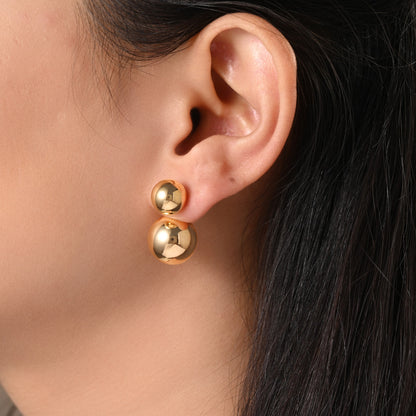 Orb Drop Earrings