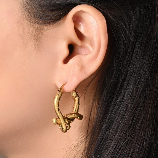 Pretzel Knot Earrings