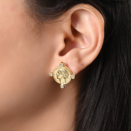 Pegasus Coin Studs