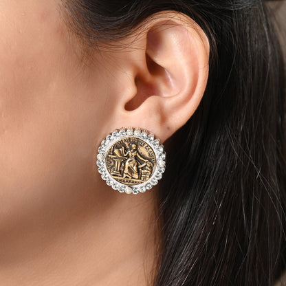Empress Coin Studs