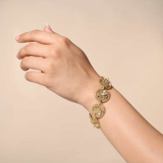 Vintage Coin Bracelet