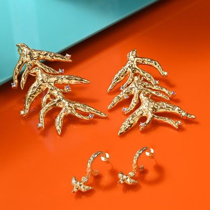 Statement Bird Earrings