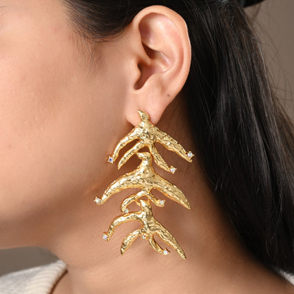 Statement Bird Earrings