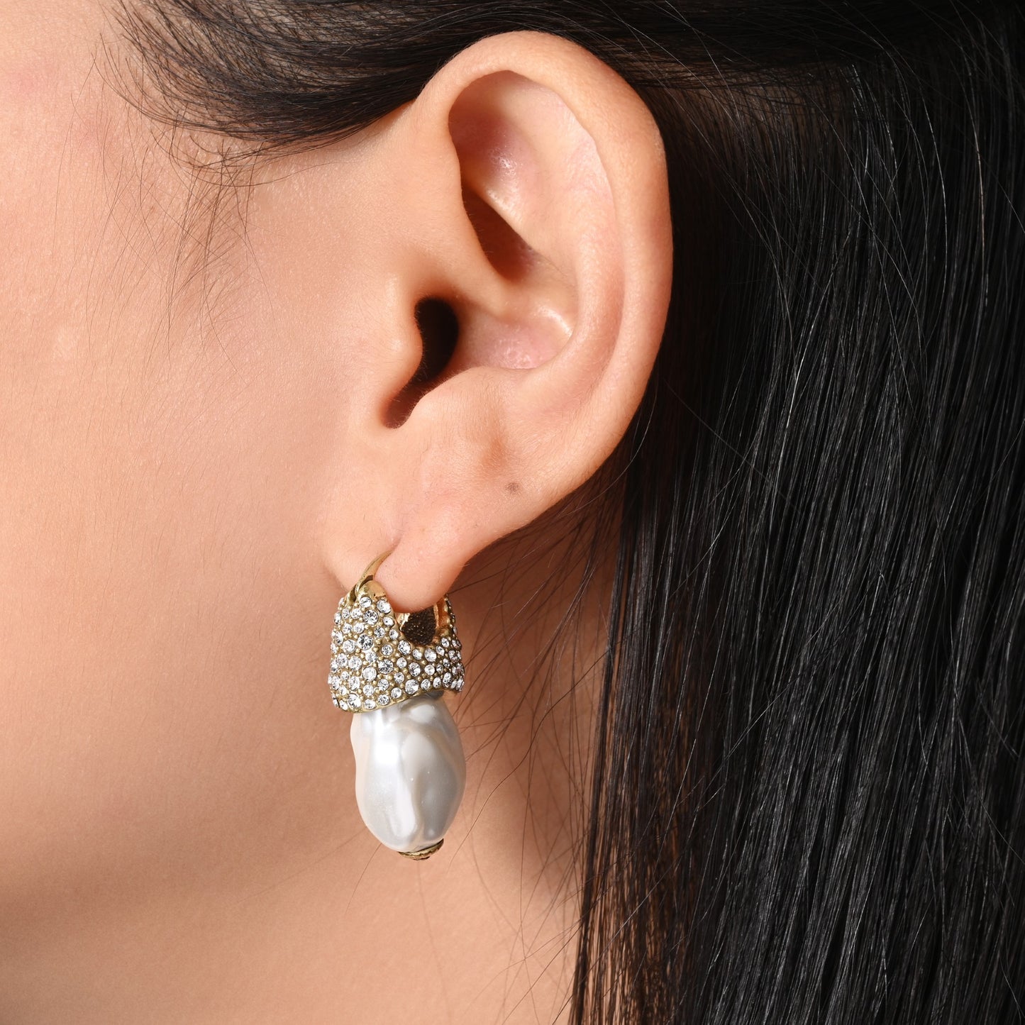 Baroque Pearl Drop Earrings
