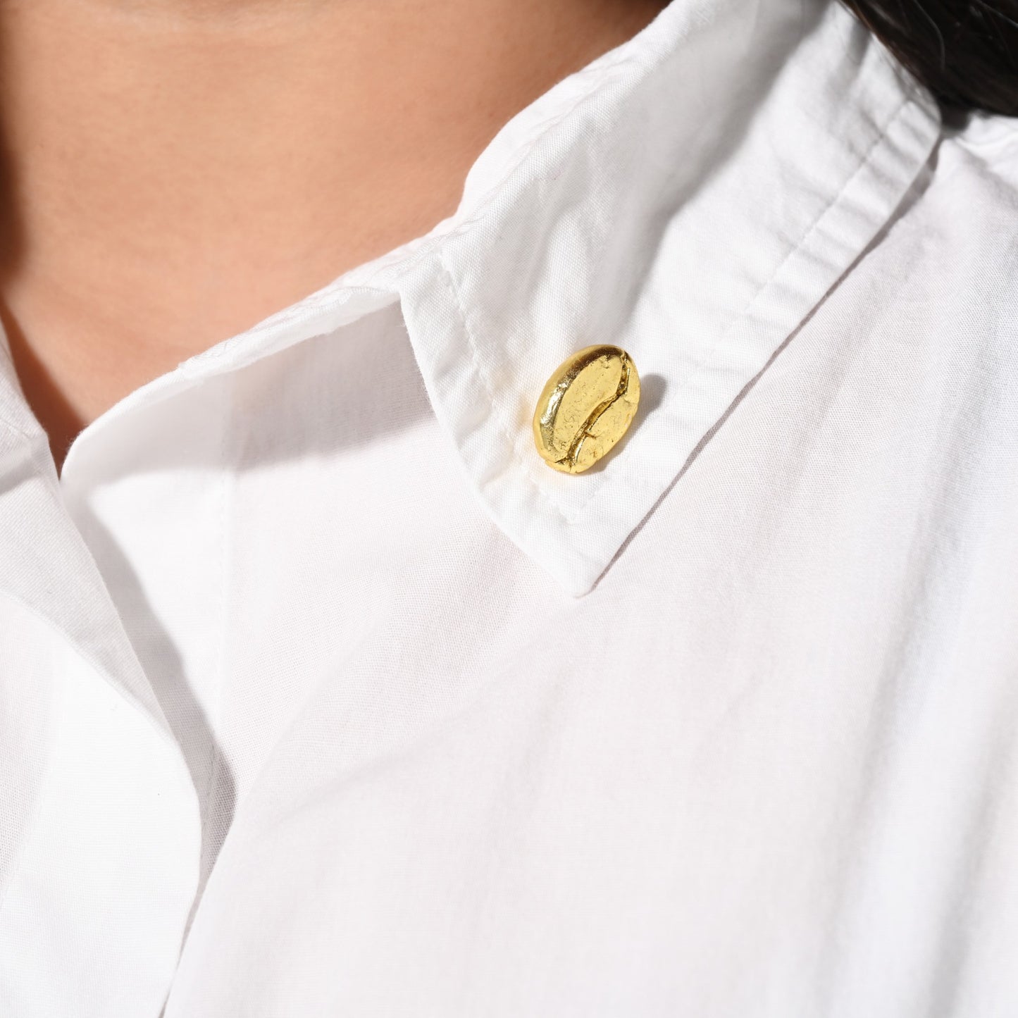 Coffee Bean Pin