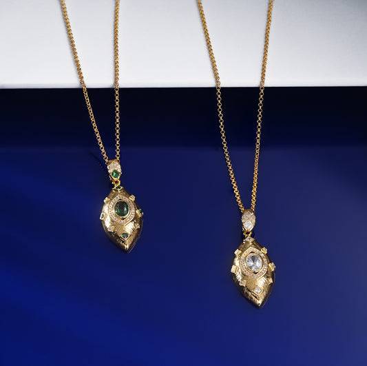 Engraved Armour Pendant