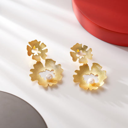 Double Bloom Earrings