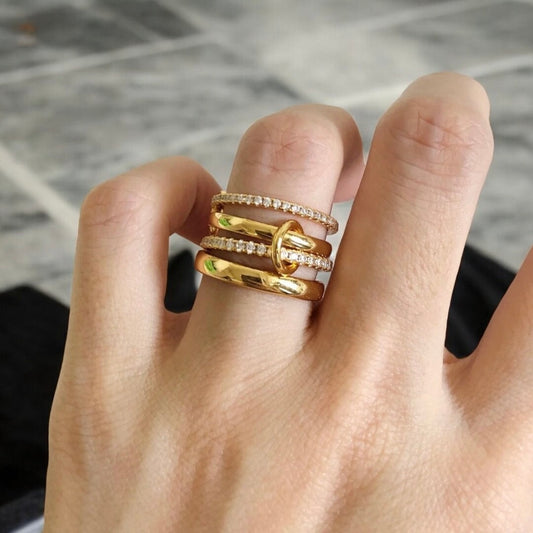 Stacked ring (Adjustable Size)